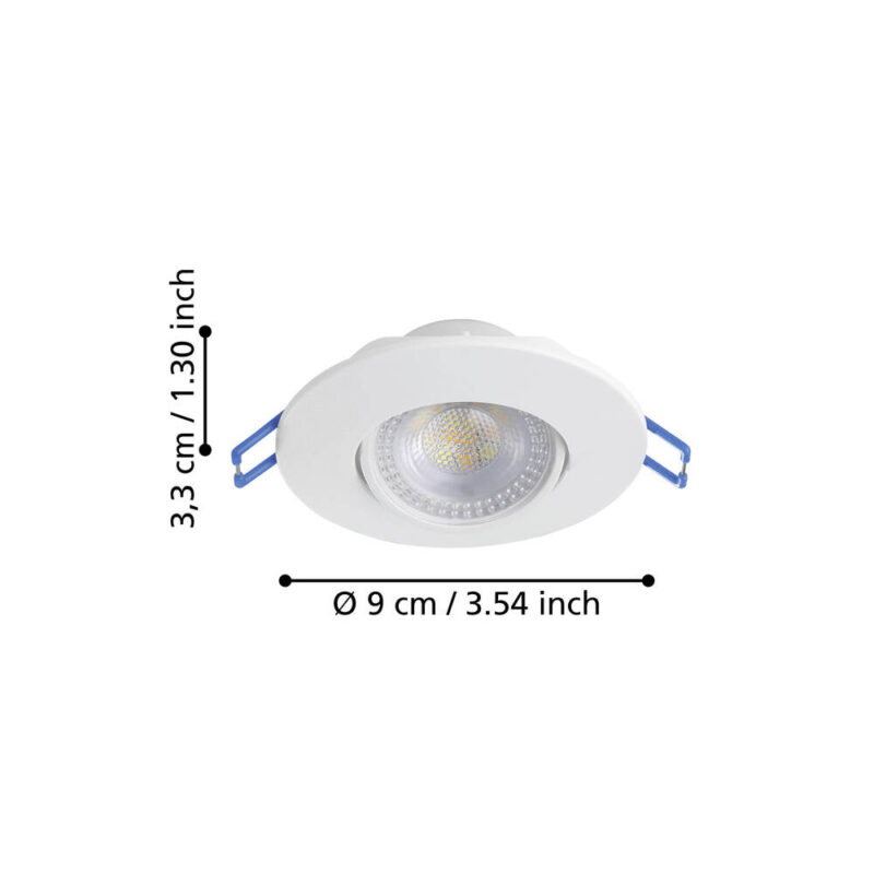 Alternative view of Set 3 spoturi GEDREZ LED 3X4.9W IP20 300184