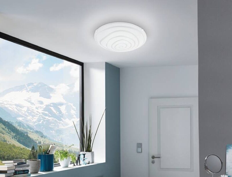 Alternative view of Aplică/Plafonieră CEPRANO E27 IP20 31881