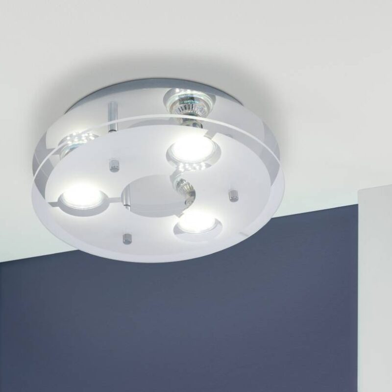 Alternative view of Plafonieră CABI LED GU10 3X2.8W IP20 75212