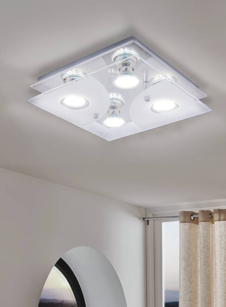 Plafonieră CABI LED GU10 4X2.8W IP20 75216 - imagine 2