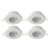 Set spot încastrat MAZUBY-LED 1 LED 4X4.5W IP20/IP44 31883