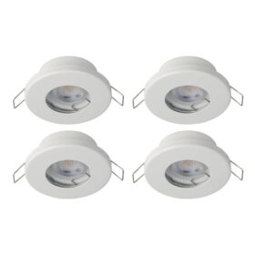 Set spot încastrat MAZUBY-LED 1 LED 4X4.5W IP20/IP44 31883