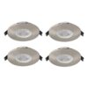 Set spot încastrat MAZUBY-LED LED 4X4.9W IP20/IP65 31885
