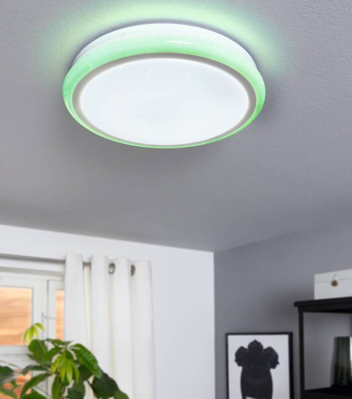 Alternative view of Plafonieră LIPARI LED-RGB 33W;5W IP20 33195