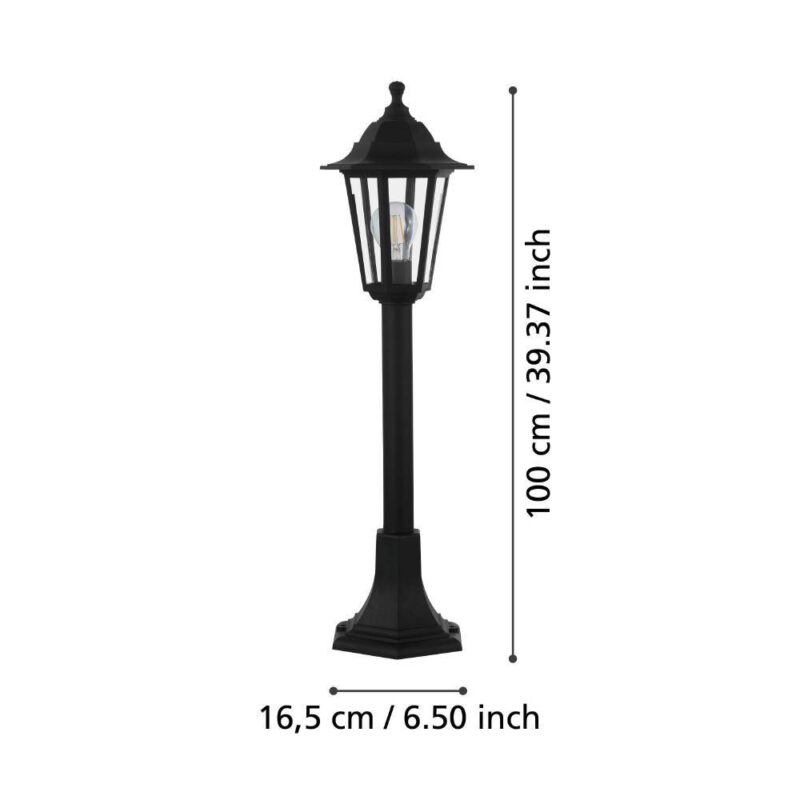 Alternative view of Lampadar DUANERA E27 IP44 33781