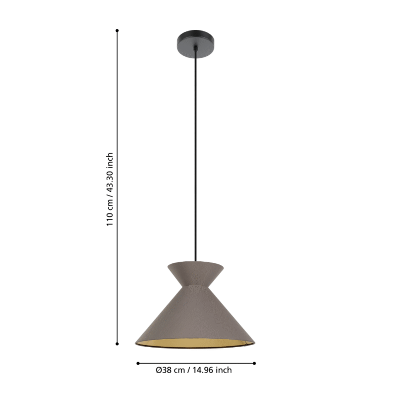 Alternative view of Pendul NASTASIA E27 IP20 900347