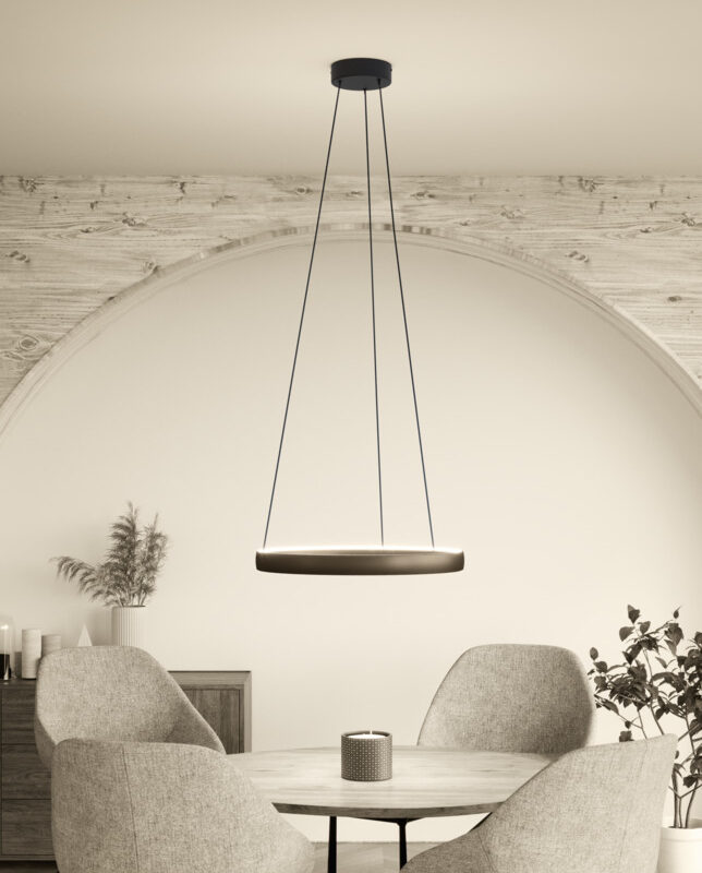 Alternative view of Lustră TRABUCO LED 2X19W IP20 390451