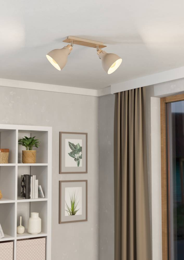 Spot pe bară ARRECIFE 2XE27 IP20 900712 - imagine 3
