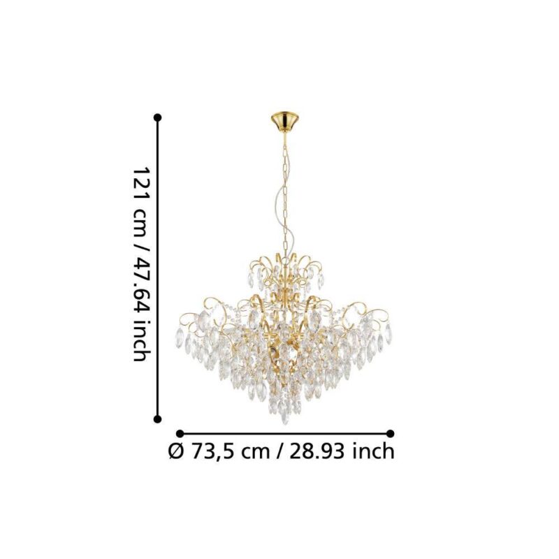 Alternative view of Candelabru FENOULLET 9XE14 IP20 39606