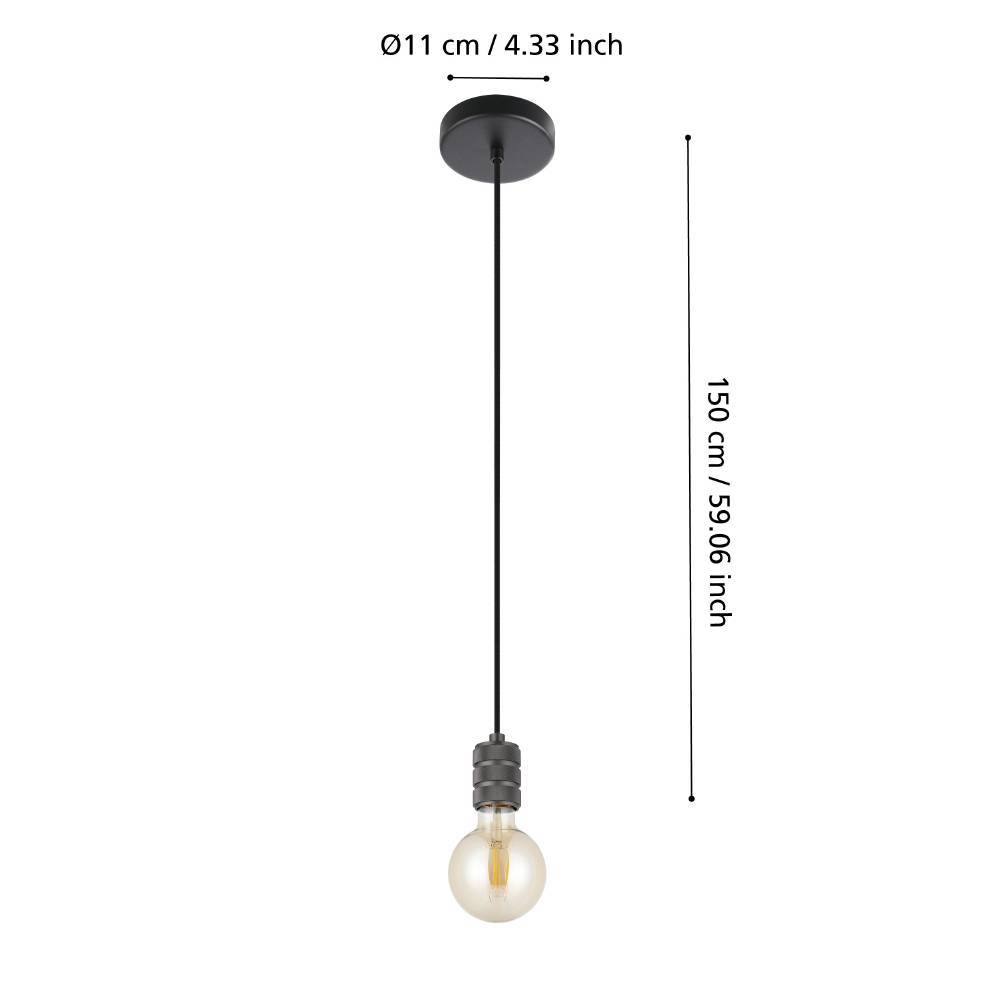 Pendul YORTH E27 IP20 43801 - imagine 4