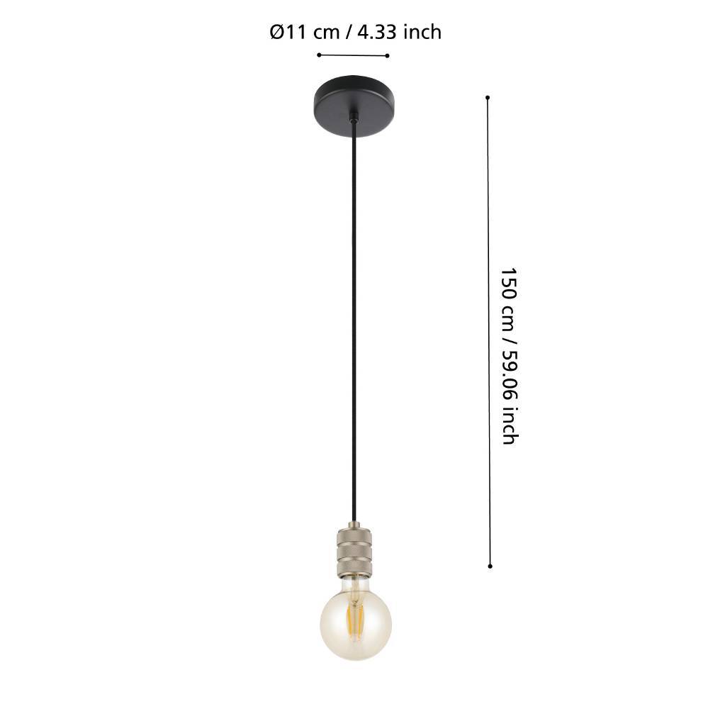 Pendul YORTH E27 IP20 43802 - imagine 4