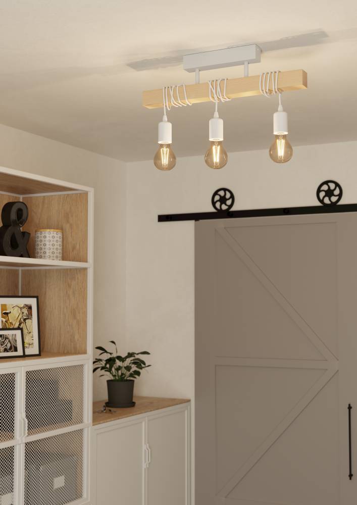Plafonieră TOWNSHEND 3XE27 IP20 44082 - imagine 3