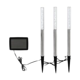 Set 3 lămpi solare LED-RGB 3X0.06W 48666