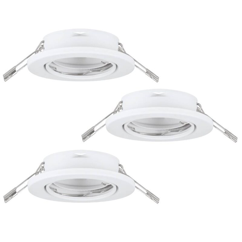 Set 3 spoturi încastrate AGULO GU10 3X35W 75674
