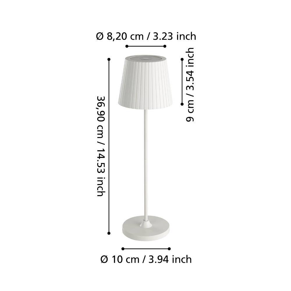 Veioză CABOZO LED 3.8W cu baterie IP44 75793 - imagine 2
