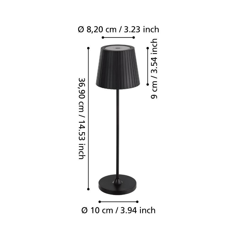 Veioză CABOZO LED 3.8W cu baterie IP44 75794 - imagine 2
