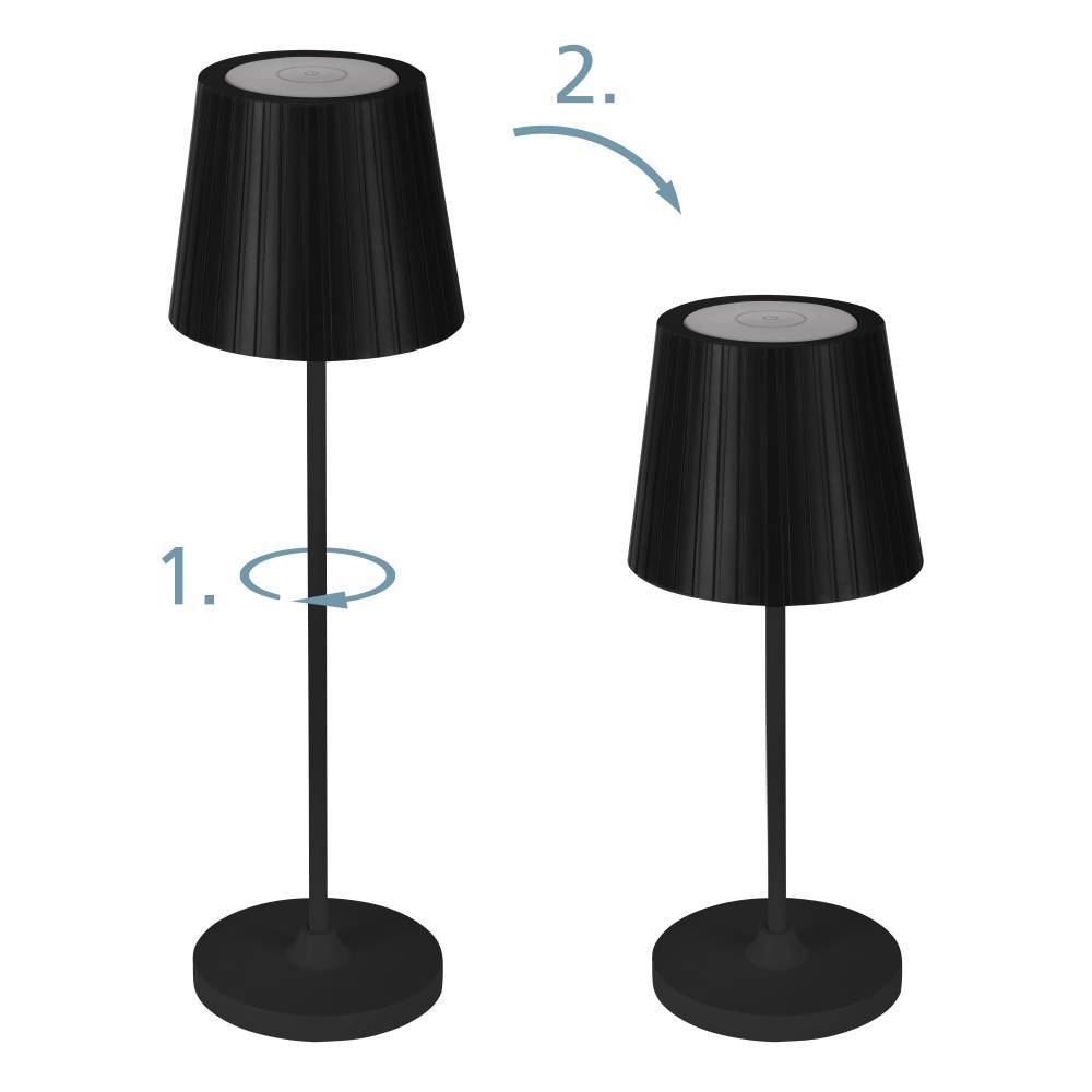 Veioză CABOZO LED 3.8W cu baterie IP44 75794 - imagine 3
