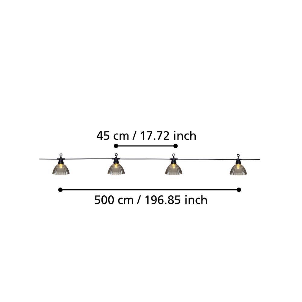 Ghirlandă CUBONE LED 12X0.066W IP44 900215 - imagine 4