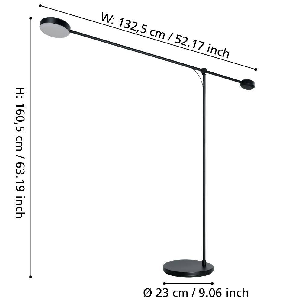 Lampadar CLAVELLINA LED 24W IP20 900354 - imagine 3