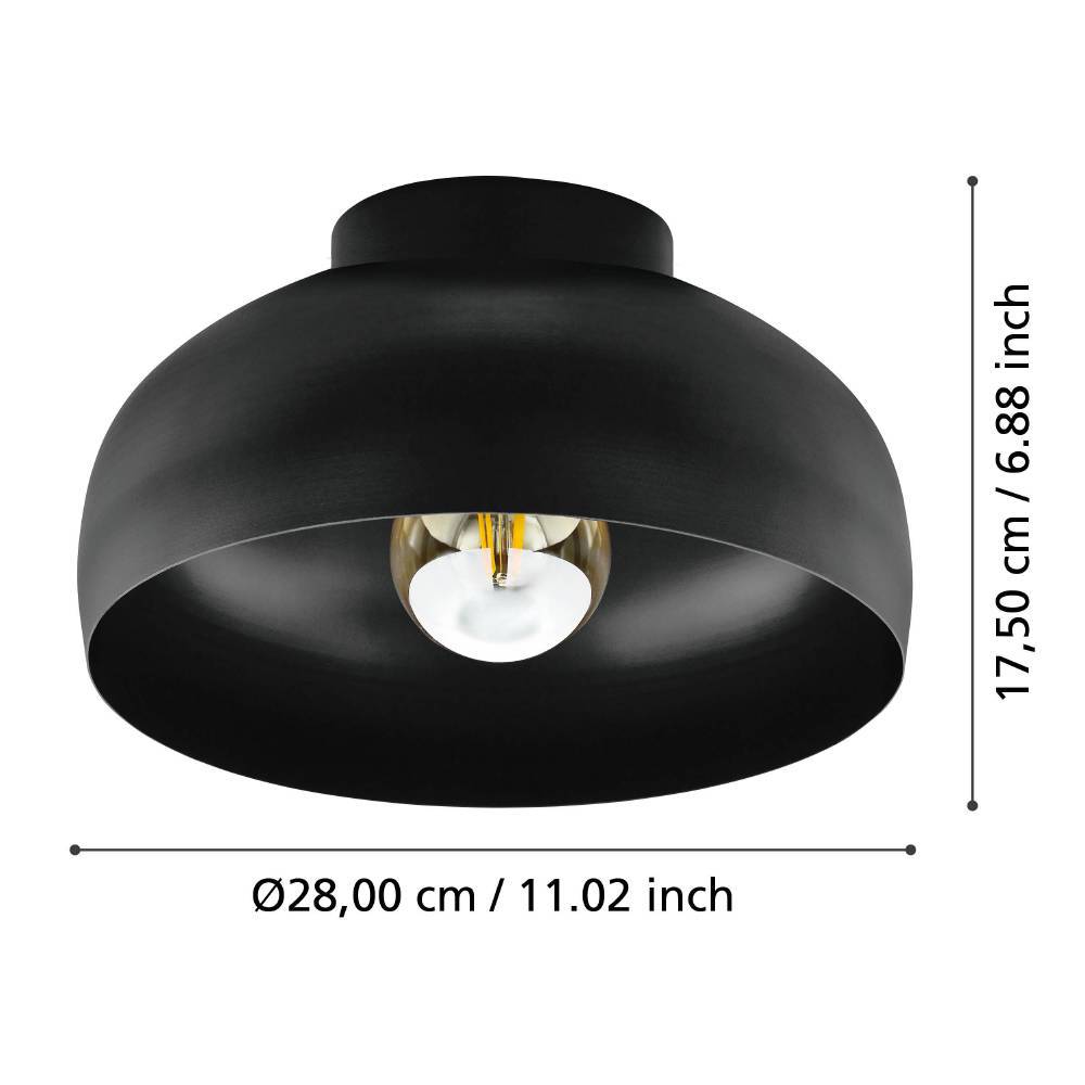 Plafonieră MOGANO 2 E27 IP20 900553 - imagine 4