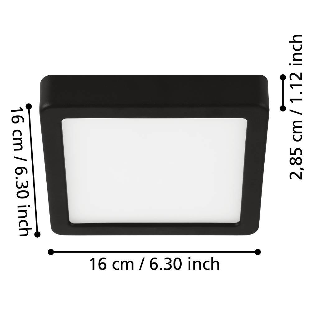 Aplică/Plafonieră FUEVA 5 LED 11W IP44 900643 - imagine 3