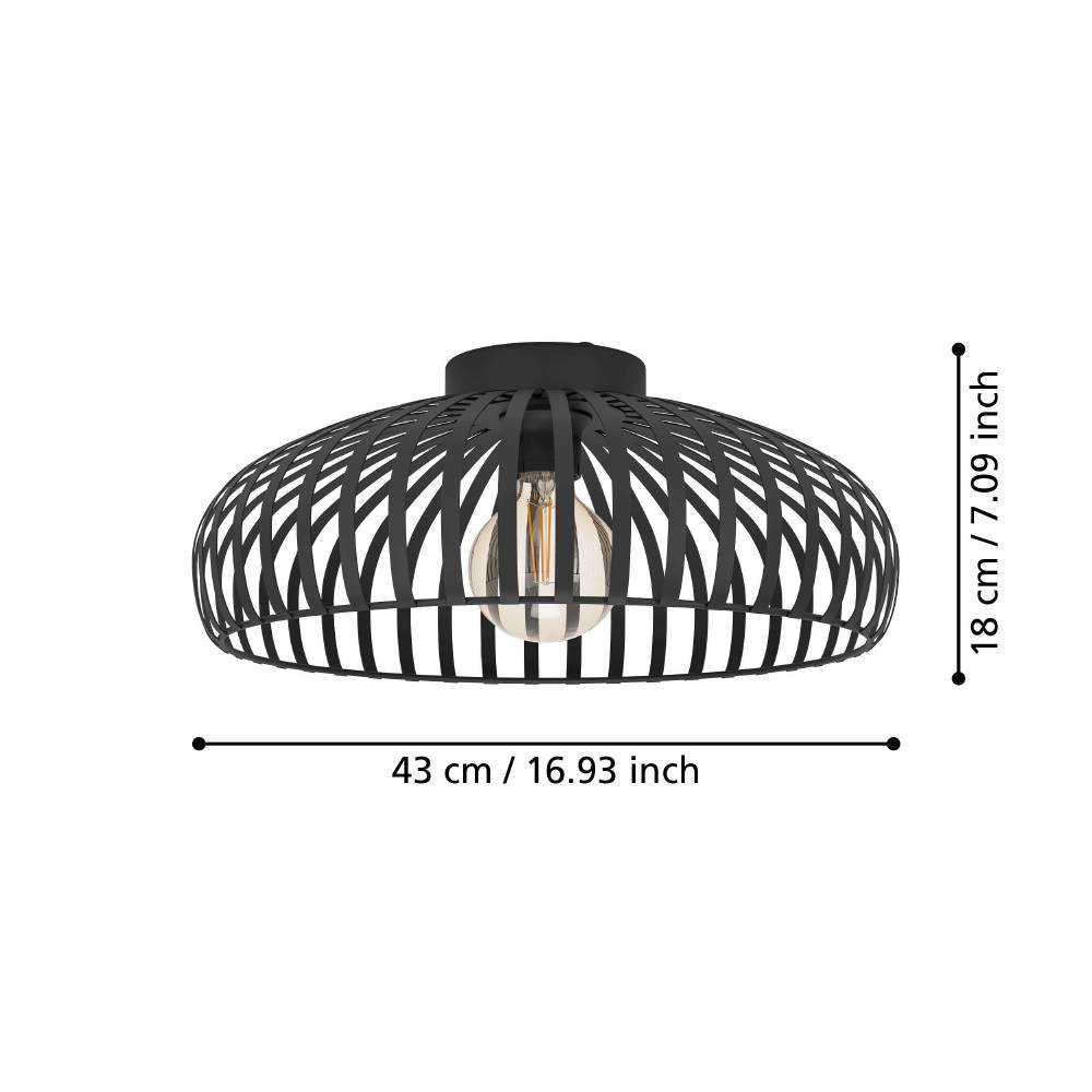 Plafonieră MOGANO 3 E27 IP20 900721 - imagine 4