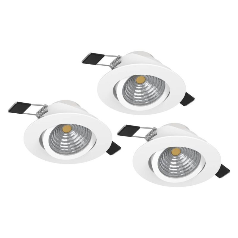 Set 3 spoturi încastrate SALICETO LED 3X6W IP20 900745