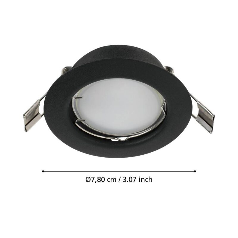 Alternative view of Set 3 spoturi PENETO GU10 3X2.8W IP20 900754