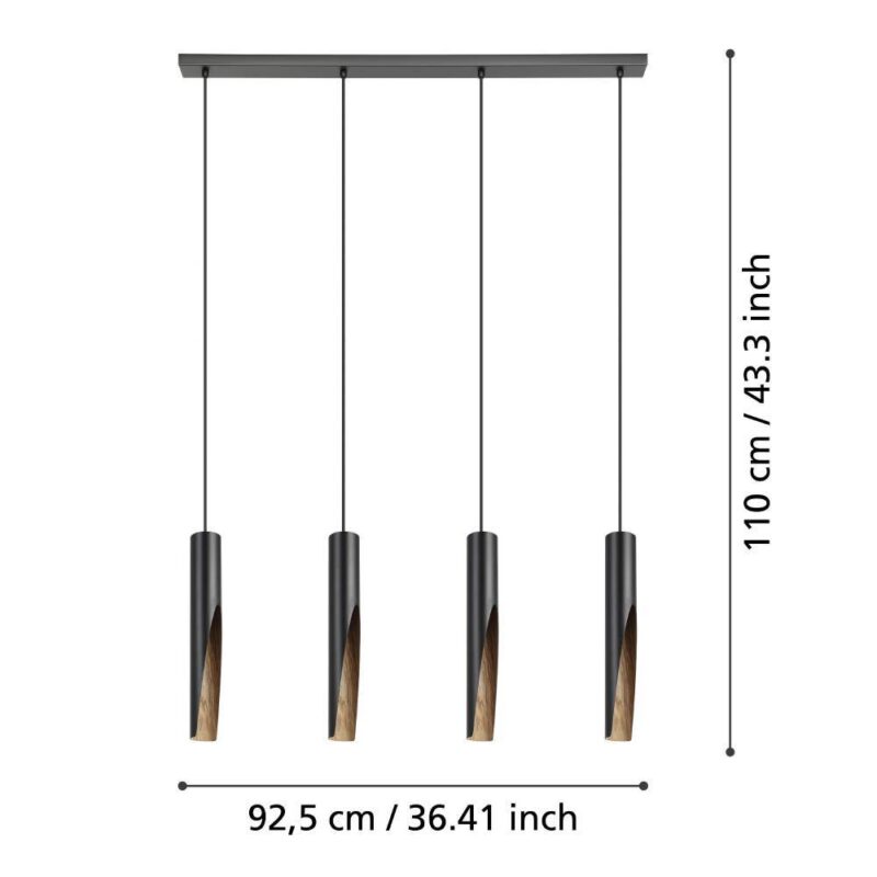 Alternative view of Lustră BARBOTTO LED GU10 4X4.5W IP20 900875