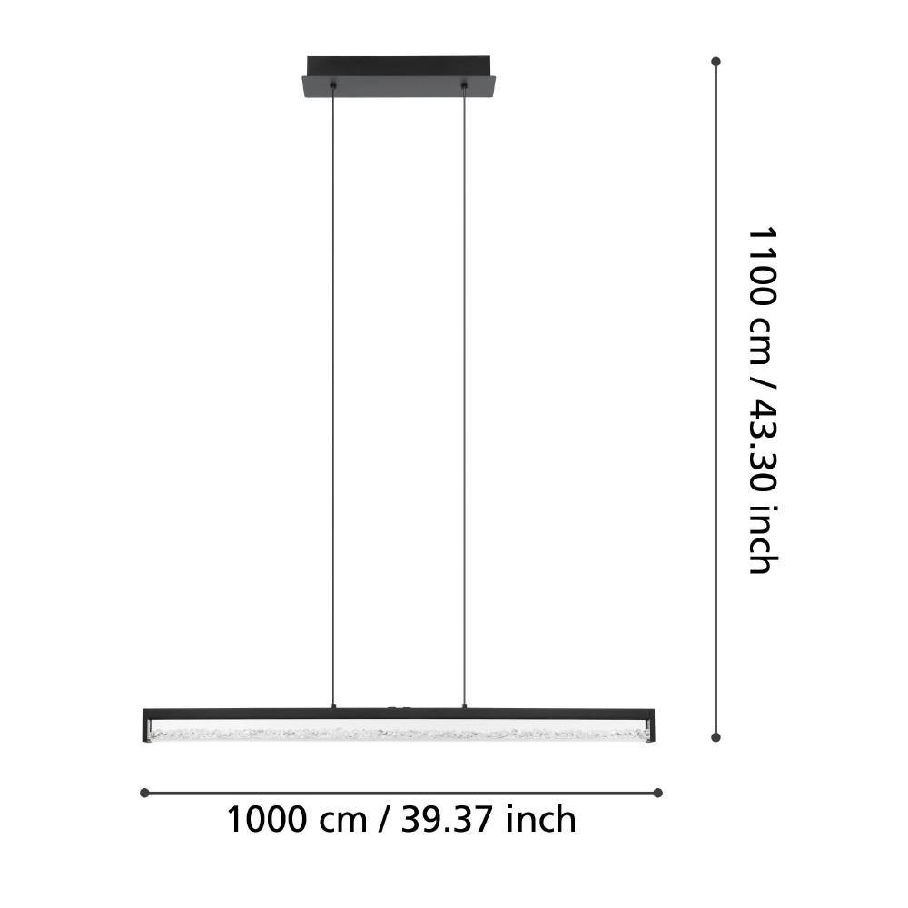 Pendul CARDITO 1 LED 6X6W IP20 900895 - imagine 4