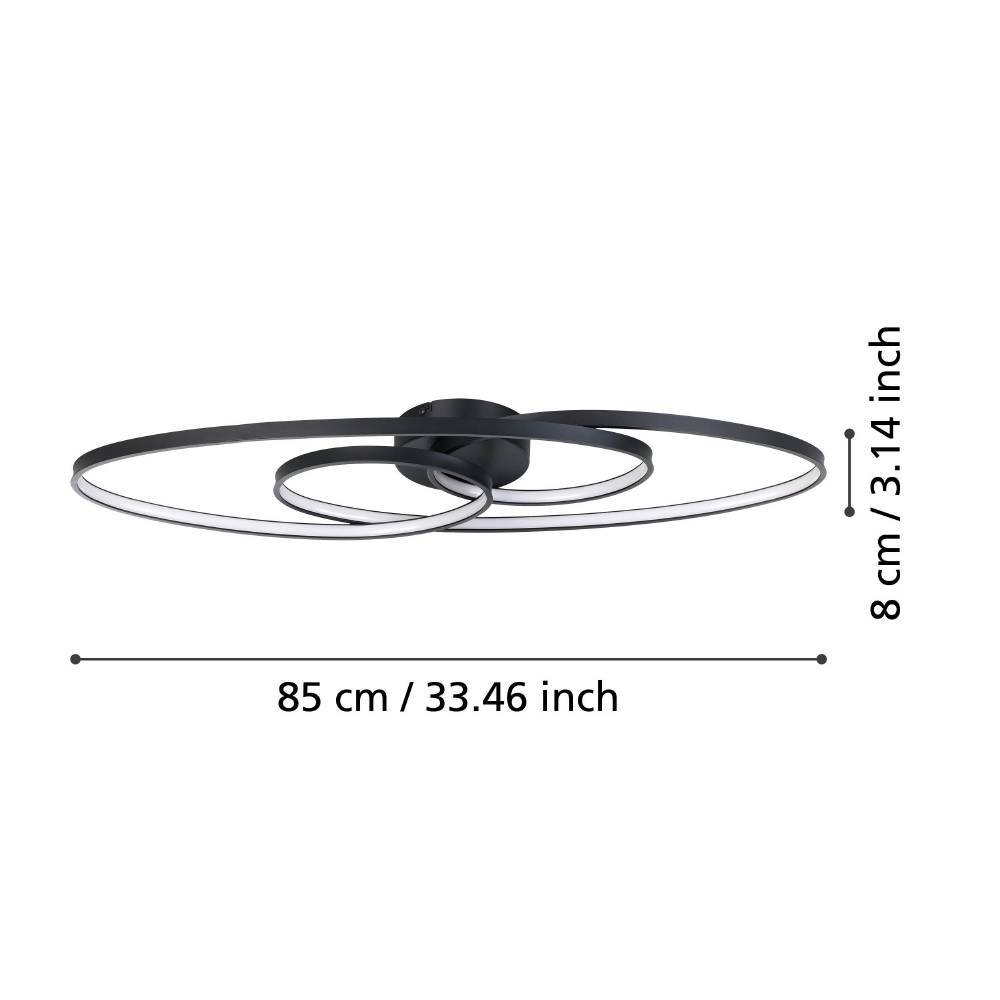 Plafonieră GIANELLA LED 38W IP20 900947 - imagine 4