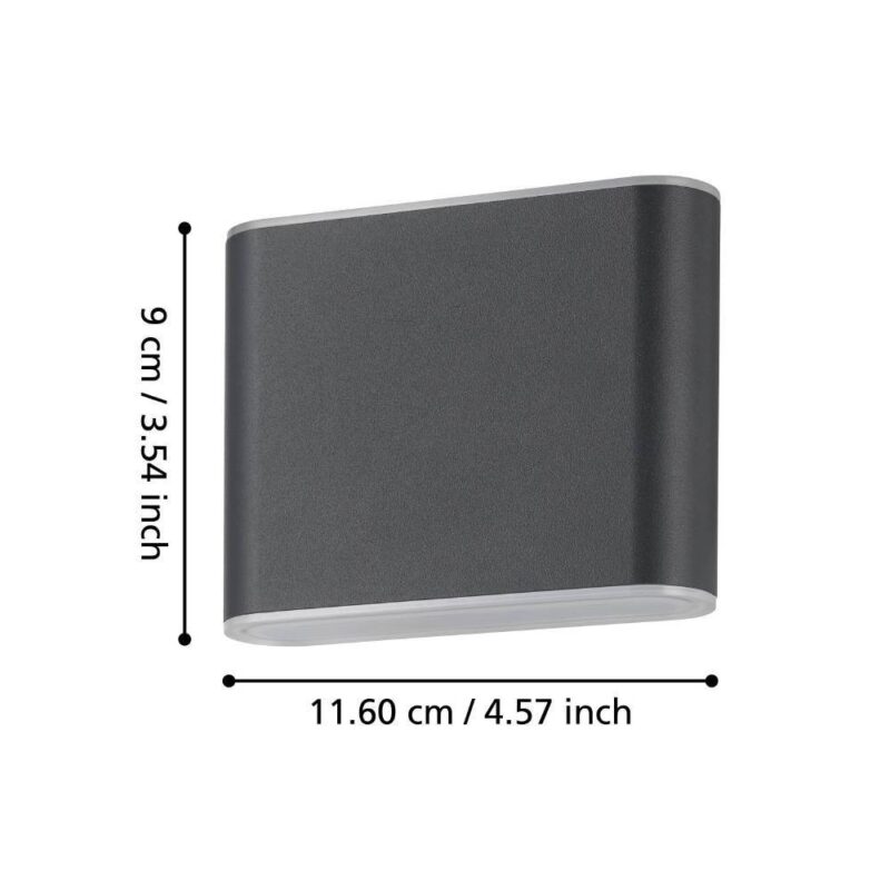 Alternative view of Aplică GRUTTI LED 2X2.9W IP65 901025