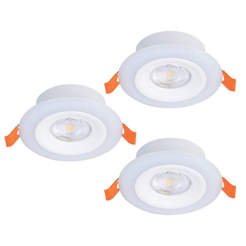Set 3 spoturi încastrate CALONGE LED 3X3.8W 901117