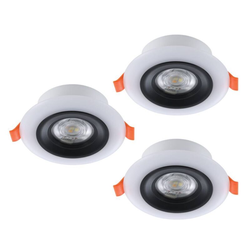 Set 3 spoturi încastrate CALONGE LED 3X3.8W 901118