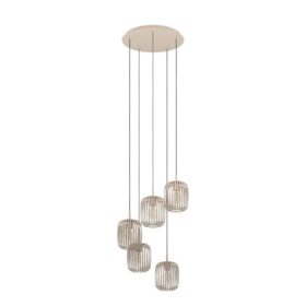 Lustră ROMAZZINA 5XE27 IP20 901125