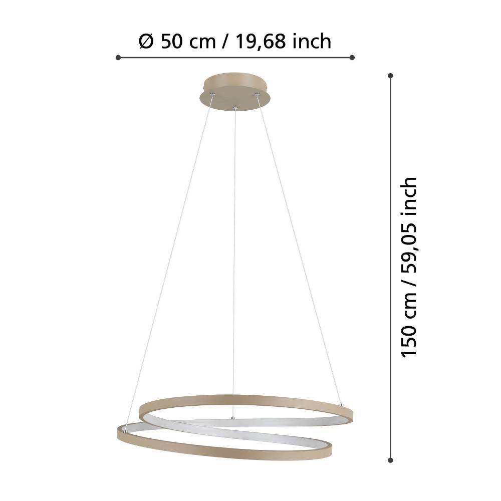Lustră RUOTALE LED 36W IP20 901139 - imagine 3