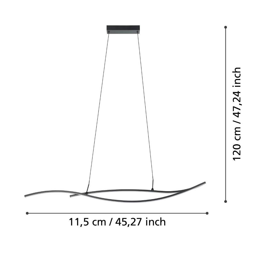 Lustră GRISOLIA LED 20W IP20 901207 - imagine 3