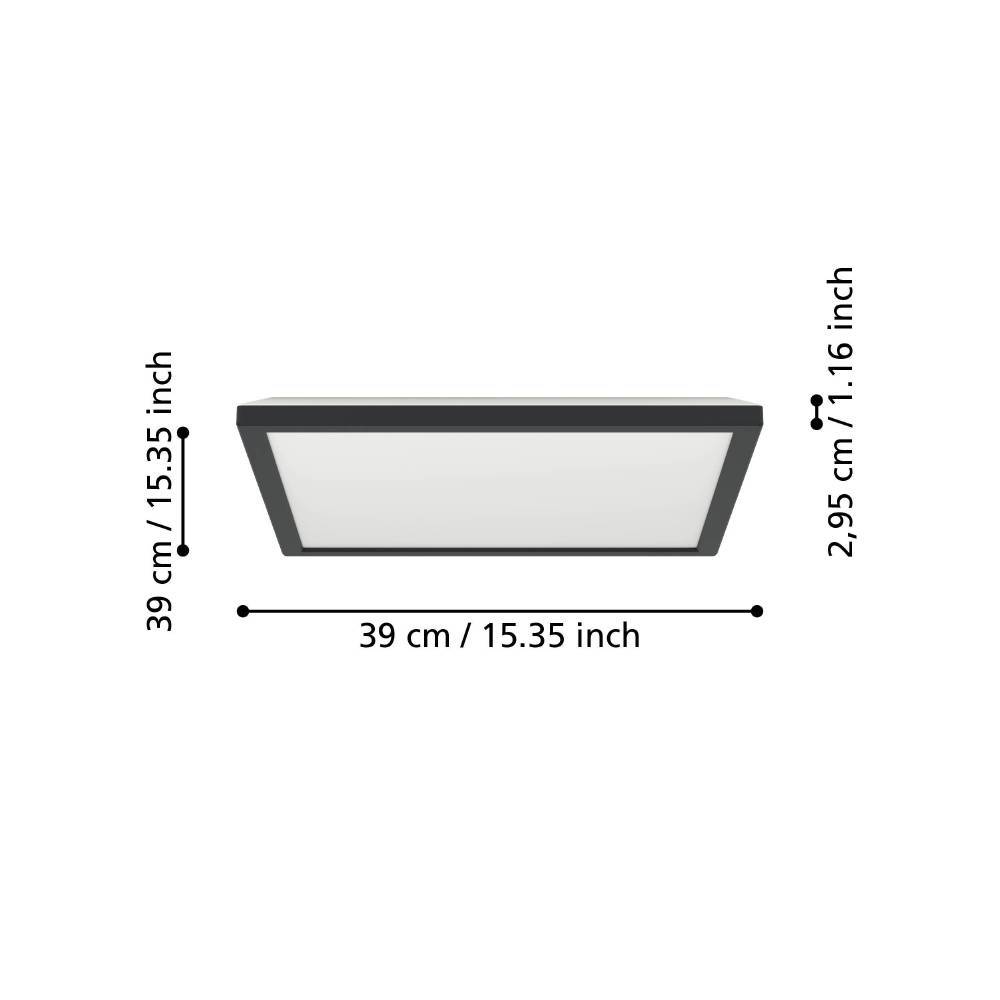 Panou aplicat ROVITO-R LED 17.6W IP44 901456 - imagine 3