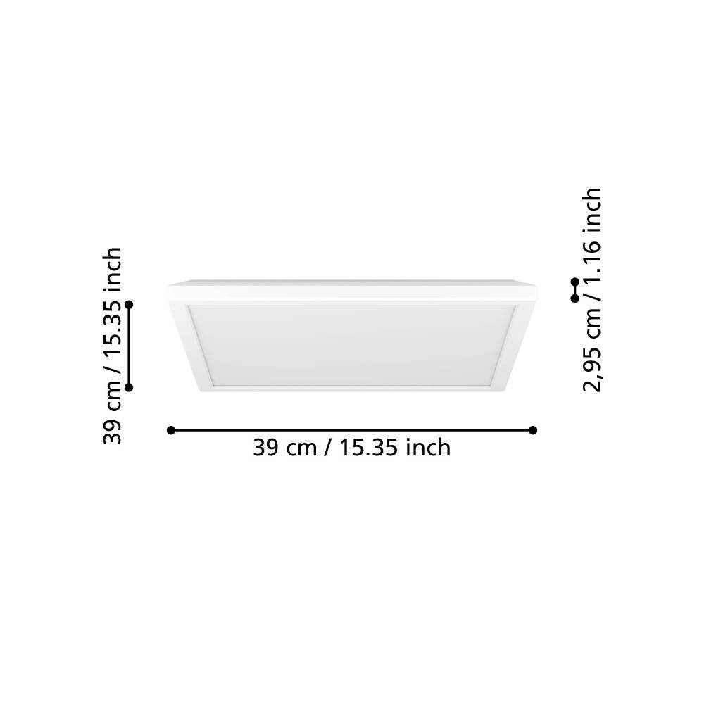 Panou aplicat ROVITO-R LED 17.6W IP44 901461 - imagine 3