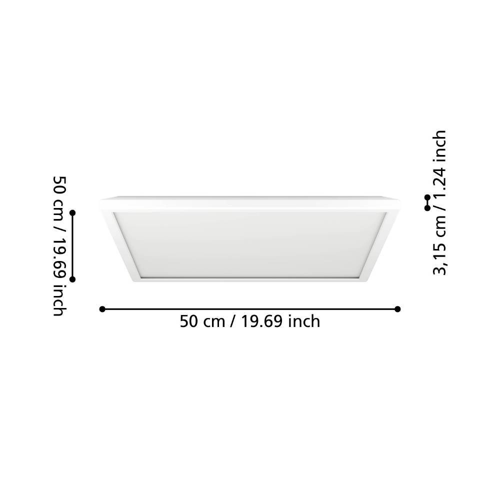 Panou aplicat ROVITO-R LED 17W IP44 901462 - imagine 3
