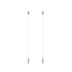 Suspensie cablu 21x1500mm argintiu 901537