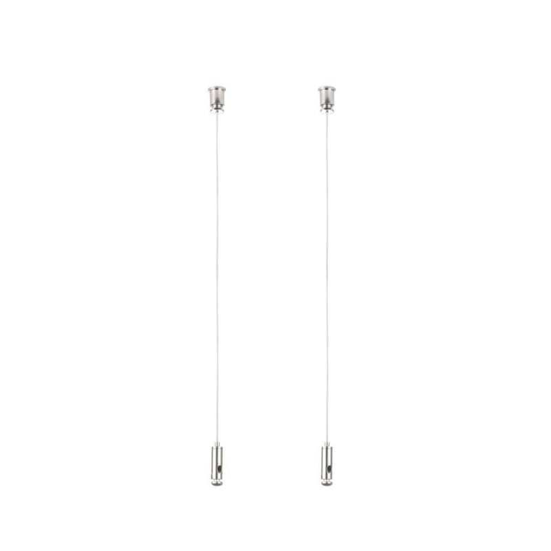 Suspensie cablu 21x1500mm argintiu 901537