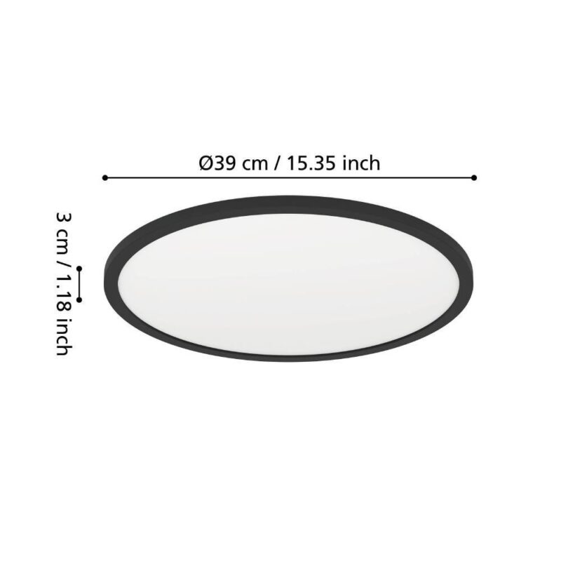 Alternative view of Panou aplicat MINERARIO LED 20.2W IP54 901573
