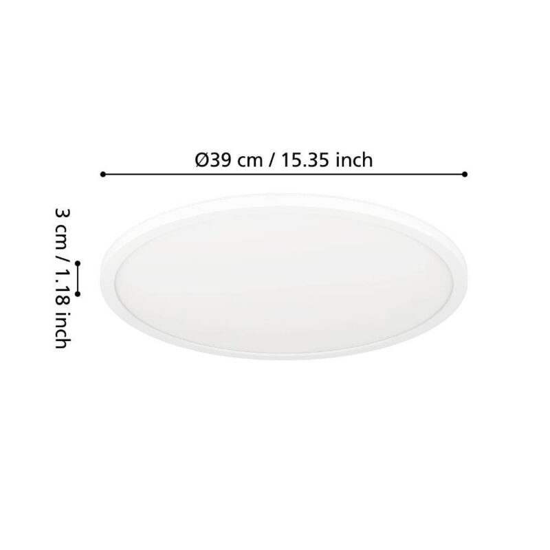 Alternative view of Panou aplicat MINERARIO LED 20.2W IP54 901577