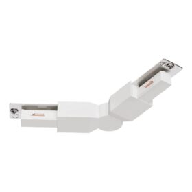 Conector sistem pe șină colt alb EASYT 901656