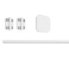Sistem șină TPLUS EXTENSION L-1000mm alb 901691