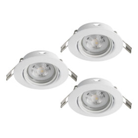 Set 3 spoturi încastrate FAVAZZINA LED 3X4.9W 901756
