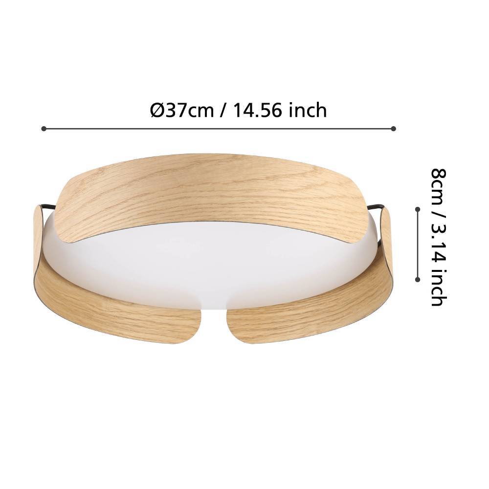 Plafonieră VALCASOTTO LED 20W IP20 901827 - imagine 4