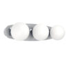 Aplică/Plafonieră CASTROVIDO LED 3X4.2W IP44 902096