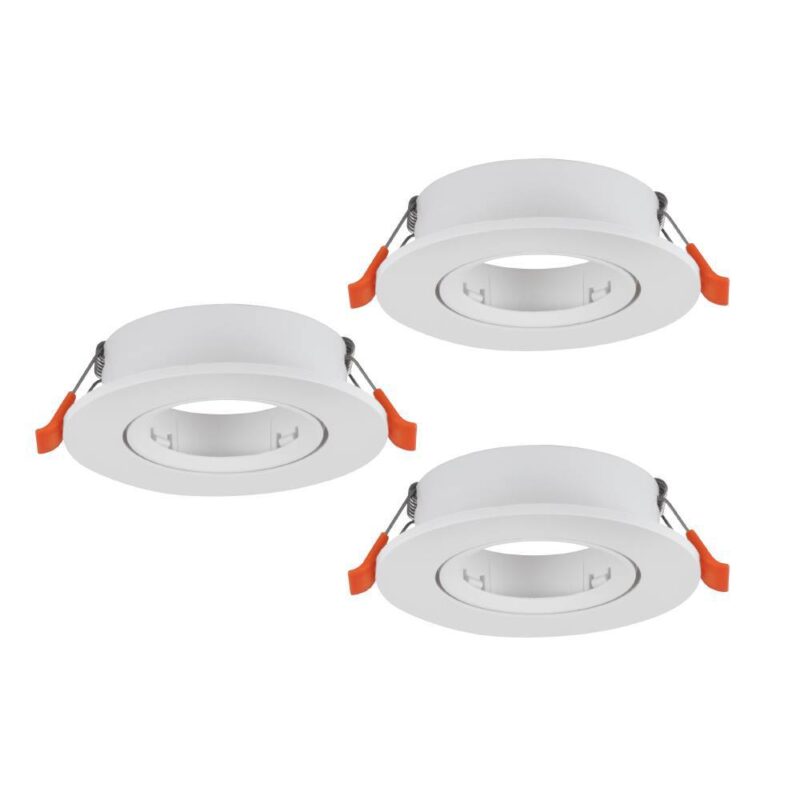 Set 3 spoturi încastrate BARRANCO GU10 3X5W 902225